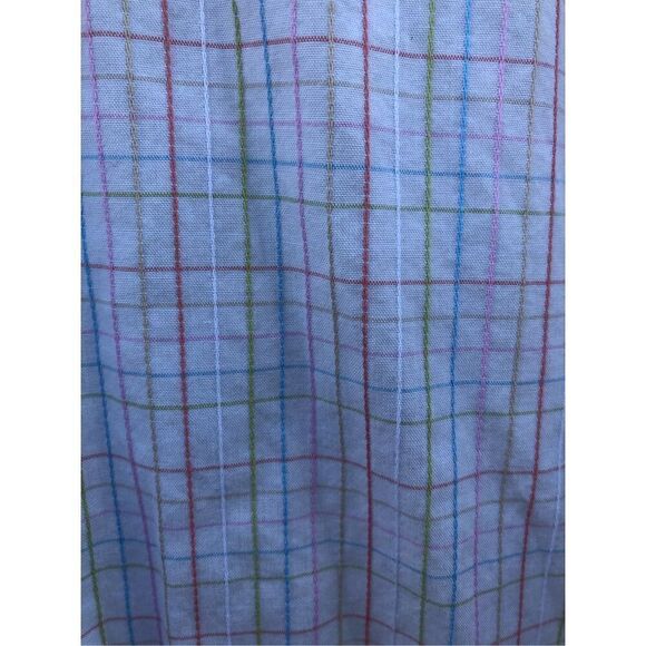 SKU-Men's SettePointe Size Extra Large (XL) Long Sleeve Button Multi Color Strip - Picture 6 of 7